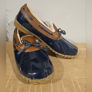 Sporto Patty Women's Blue rain/snow Boots size 8